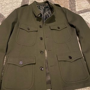 Tom Ford dark green coat